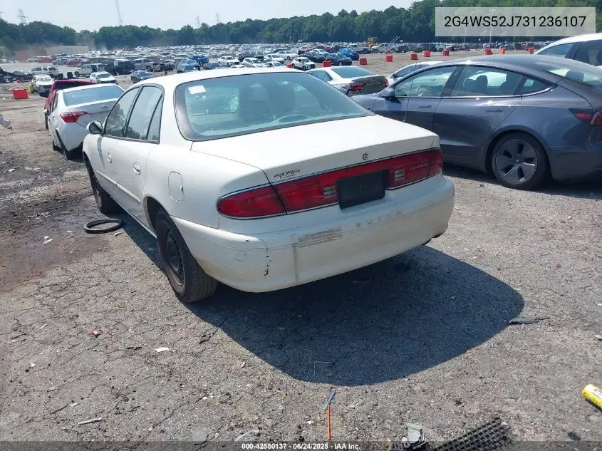 2003 Buick Century Custom VIN: 2G4WS52J731236107 Lot: 42580137
