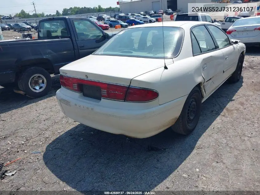 2003 Buick Century Custom VIN: 2G4WS52J731236107 Lot: 42580137