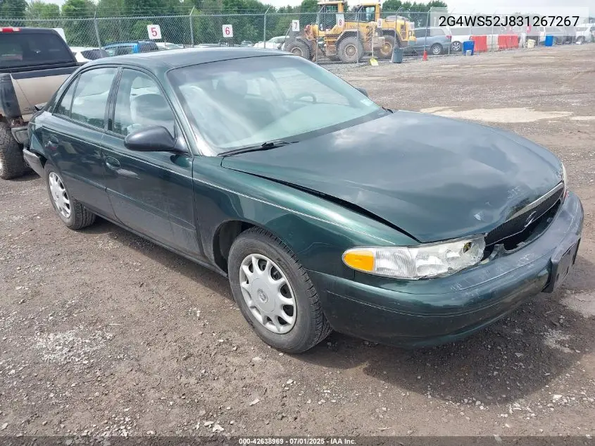 2003 Buick Century Custom VIN: 2G4WS52J831267267 Lot: 42638969