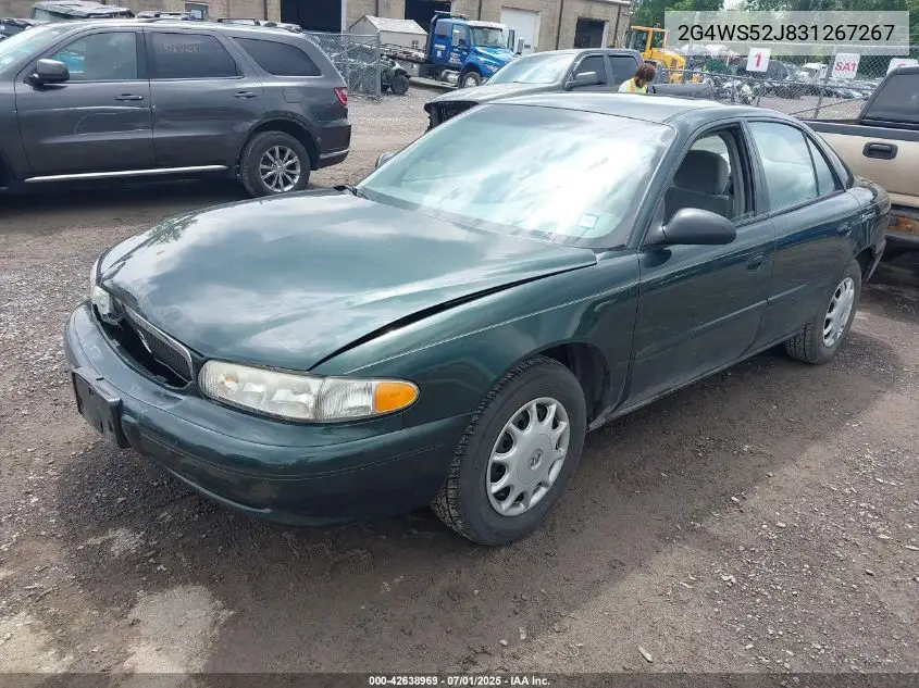 2003 Buick Century Custom VIN: 2G4WS52J831267267 Lot: 42638969