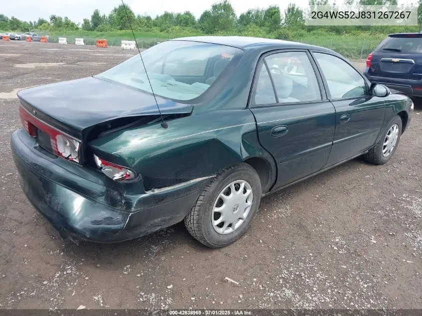 2003 Buick Century Custom VIN: 2G4WS52J831267267 Lot: 42638969