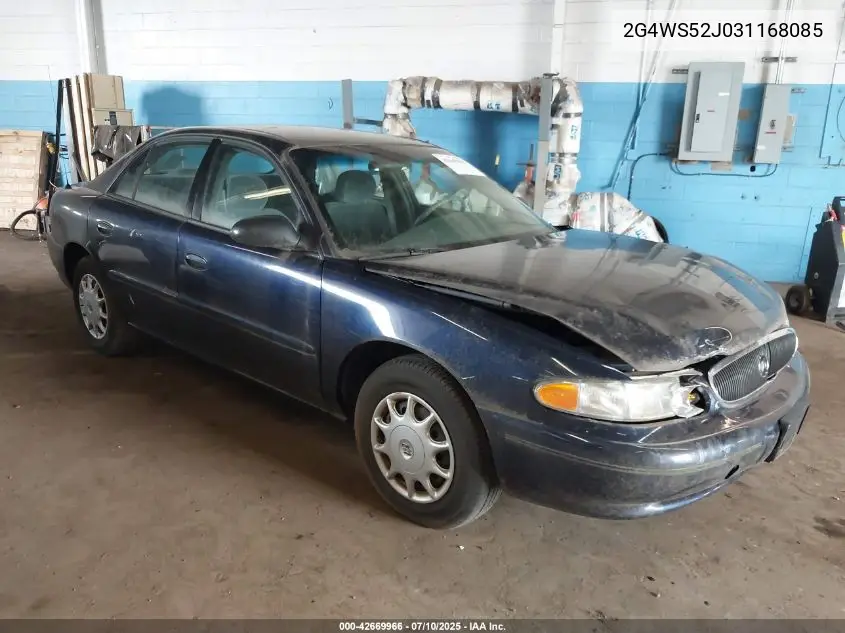 2003 Buick Century Custom VIN: 2G4WS52J031168085 Lot: 42669966