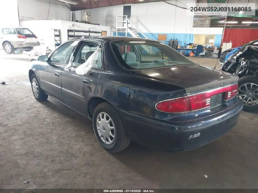 2003 Buick Century Custom VIN: 2G4WS52J031168085 Lot: 42669966
