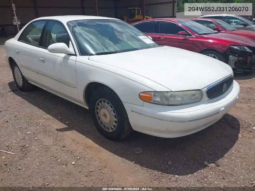2003 Buick Century Custom VIN: 2G4WS52J331206070 Lot: 42698454