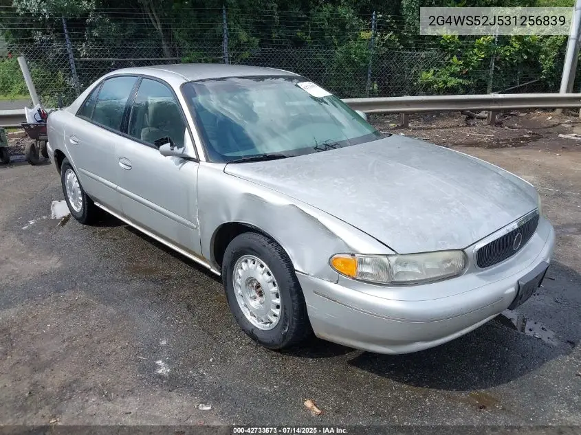 2003 Buick Century Custom VIN: 2G4WS52J531256839 Lot: 42733673