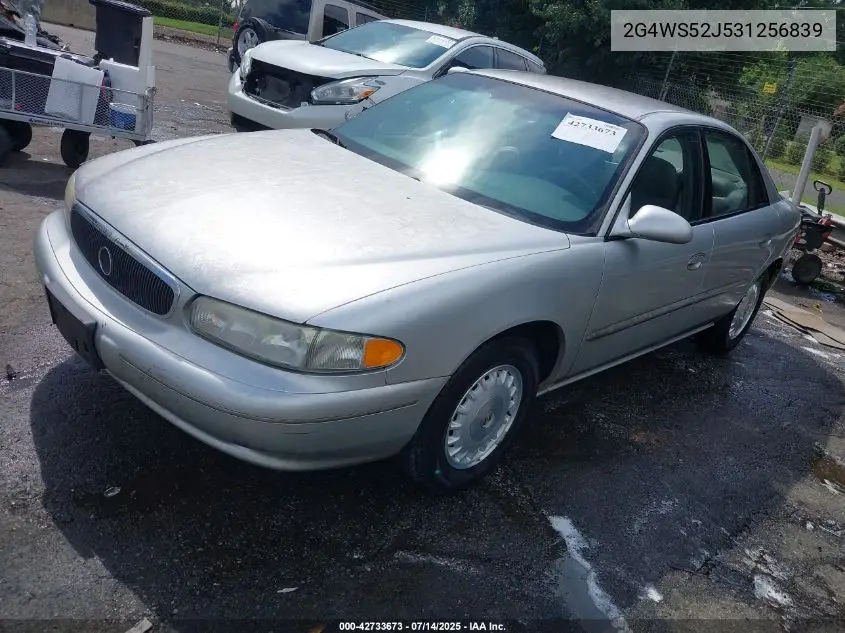 2003 Buick Century Custom VIN: 2G4WS52J531256839 Lot: 42733673