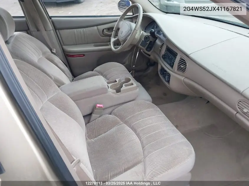 2004 Buick Century Custom VIN: 2G4WS52JX41167821 Lot: 12278113