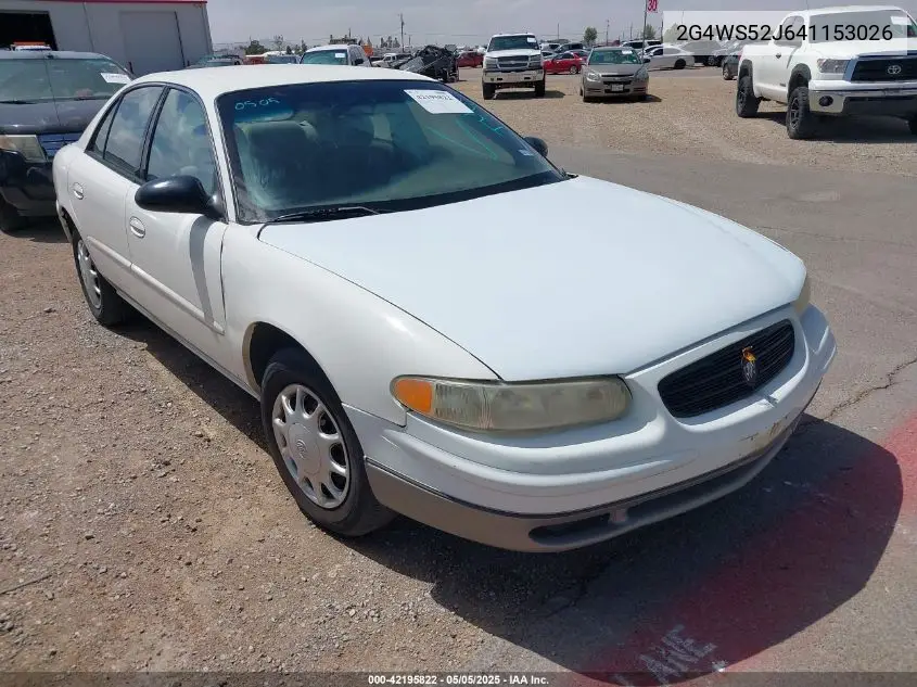2004 Buick Century VIN: 2G4WS52J641153026 Lot: 42195822