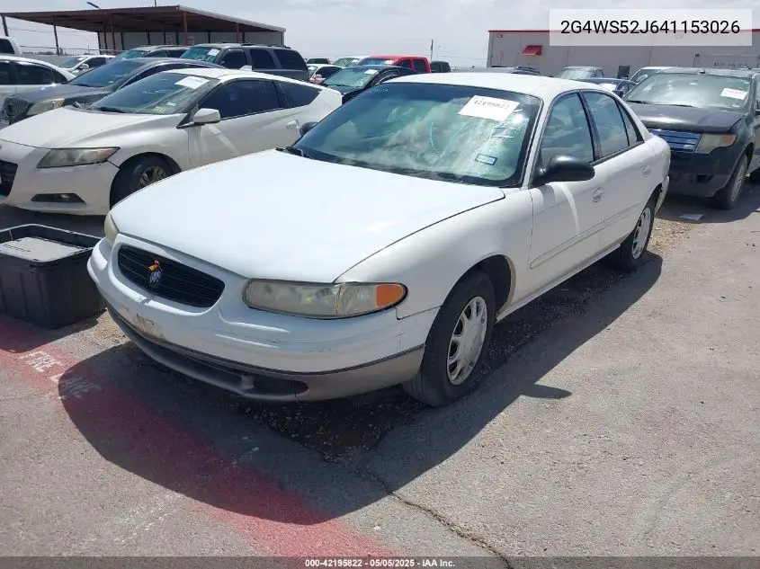 2004 Buick Century VIN: 2G4WS52J641153026 Lot: 42195822
