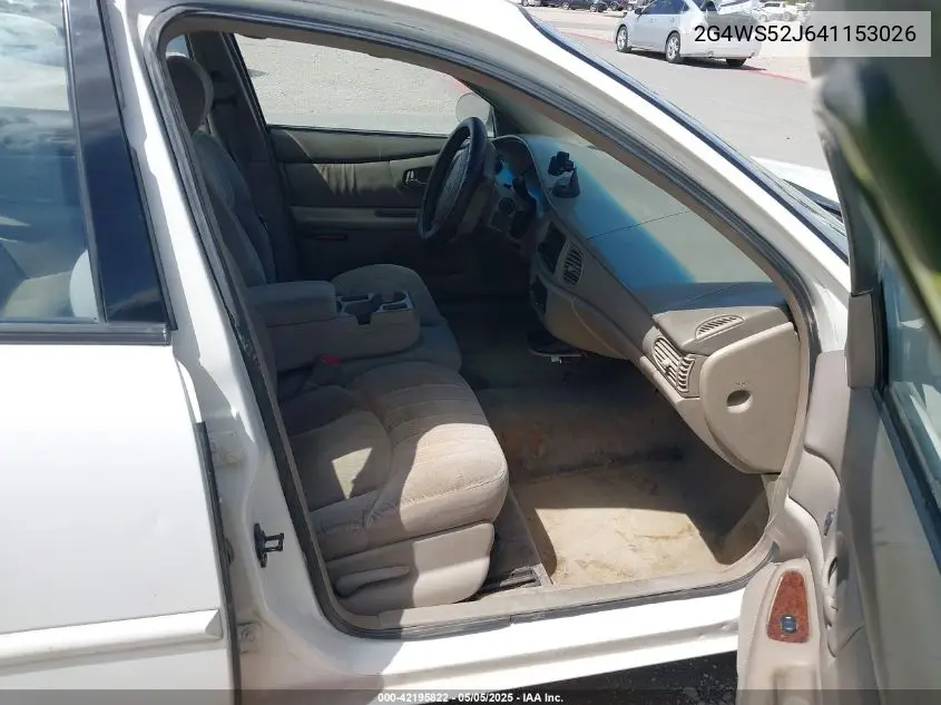 2004 Buick Century VIN: 2G4WS52J641153026 Lot: 42195822