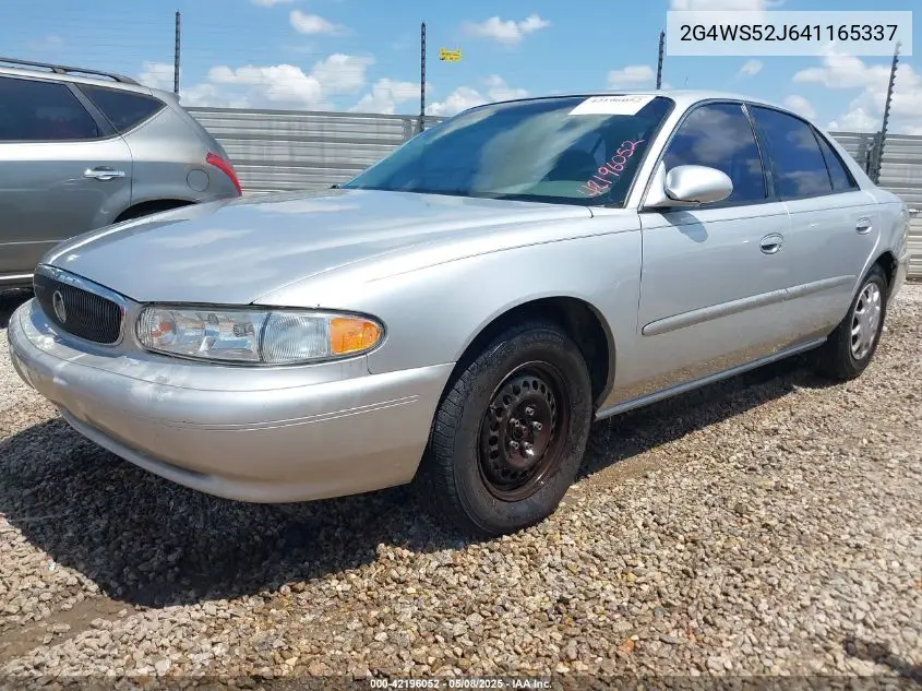 2004 Buick Century VIN: 2G4WS52J641165337 Lot: 42196052