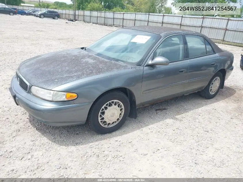 2004 Buick Century VIN: 2G4WS52J841254567 Lot: 42224996