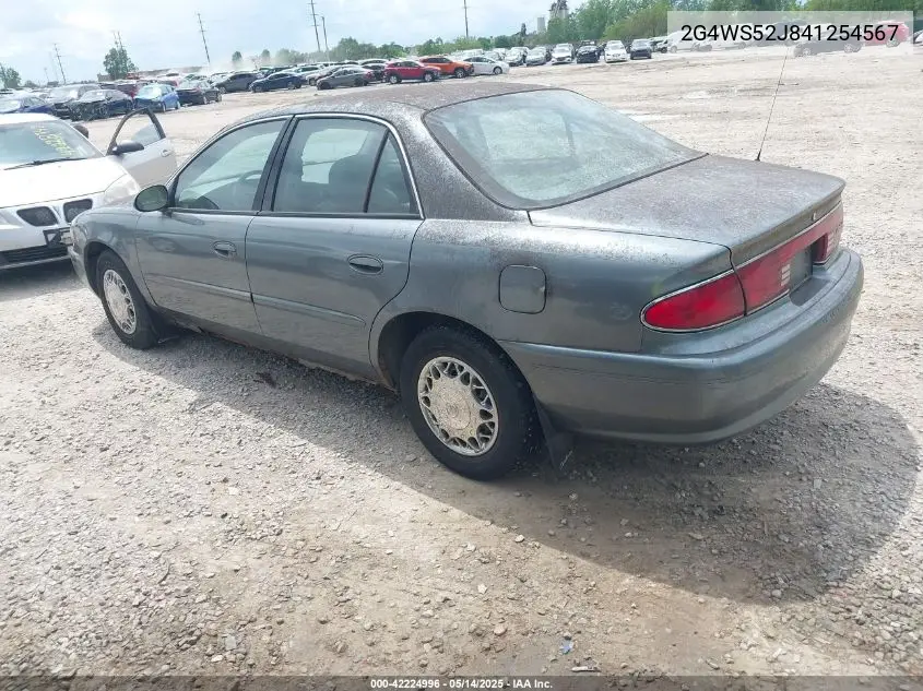 2004 Buick Century VIN: 2G4WS52J841254567 Lot: 42224996