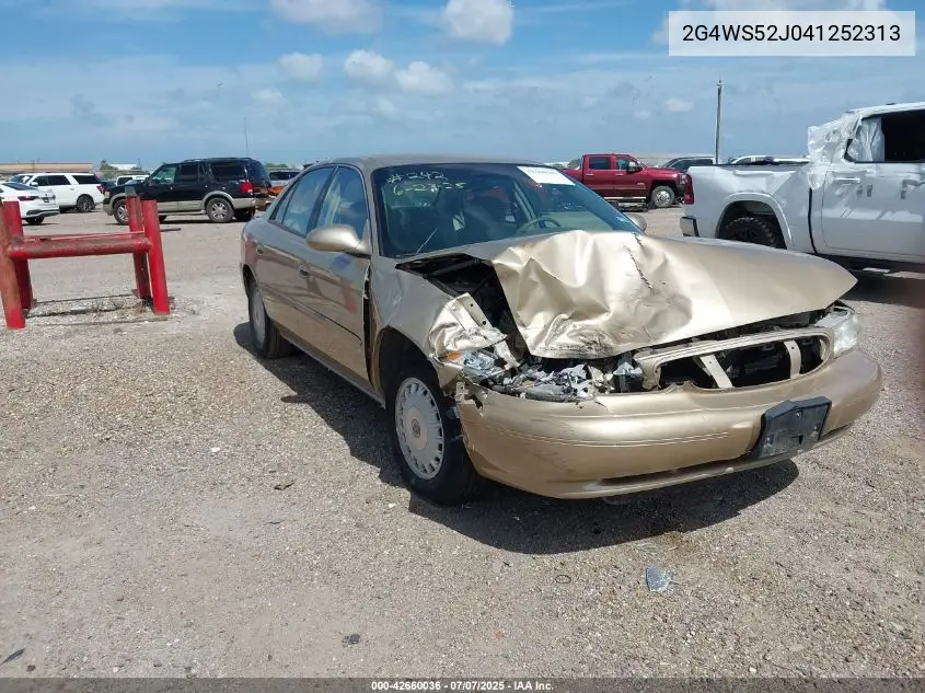 2004 Buick Century VIN: 2G4WS52J041252313 Lot: 42660036