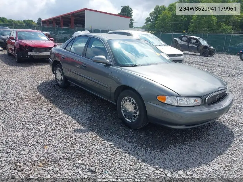 2004 Buick Century VIN: 2G4WS52J941179961 Lot: 42693215