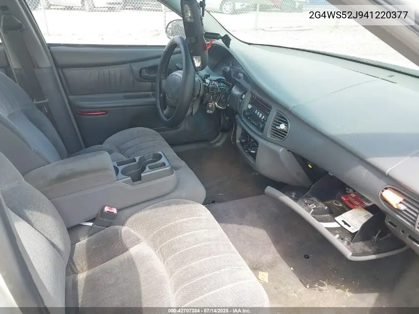2004 Buick Century VIN: 2G4WS52J941220377 Lot: 42707384