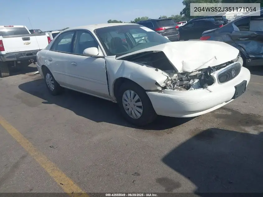 2005 Buick Century VIN: 2G4WS52J351171064 Lot: 42555549