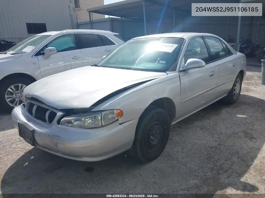 2005 Buick Century VIN: 2G4WS52J951106185 Lot: 42563334