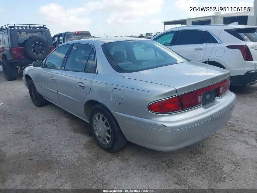 2005 Buick Century VIN: 2G4WS52J951106185 Lot: 42563334