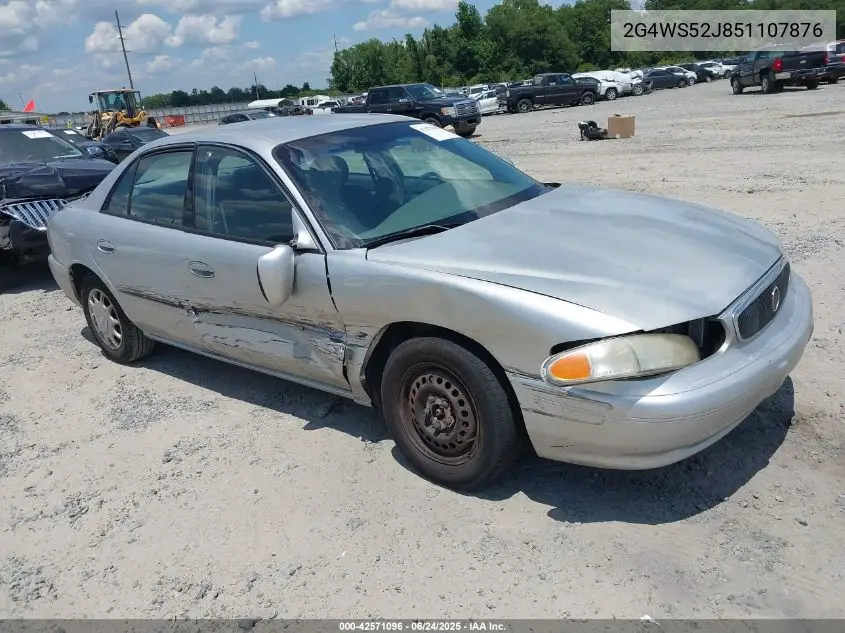 2005 Buick Century VIN: 2G4WS52J851107876 Lot: 42571096