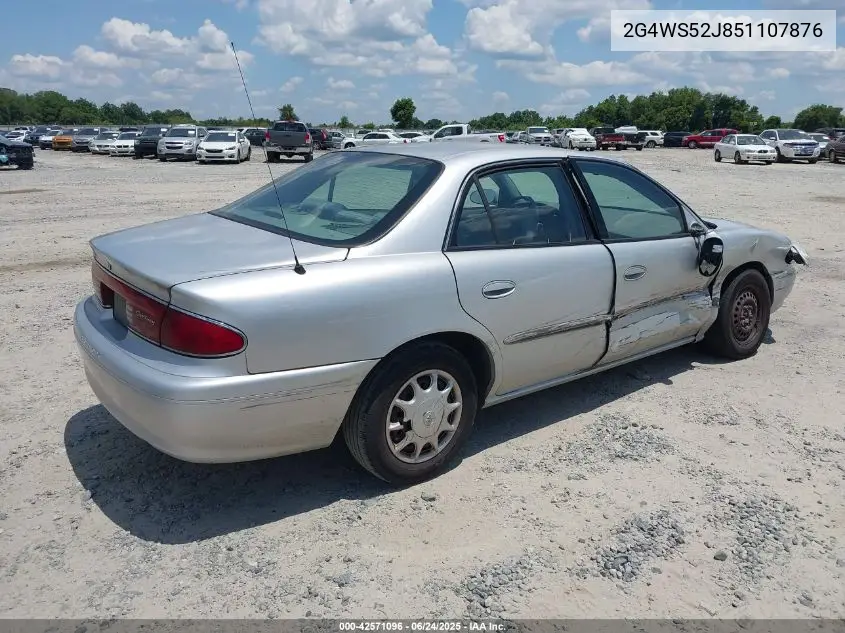 2005 Buick Century VIN: 2G4WS52J851107876 Lot: 42571096