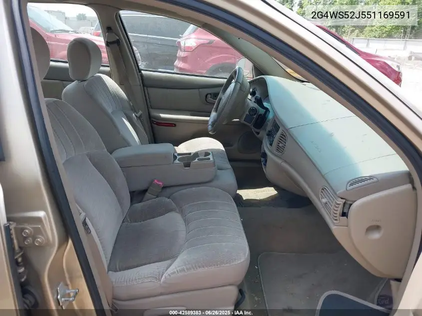 2005 Buick Century VIN: 2G4WS52J551169591 Lot: 42589383