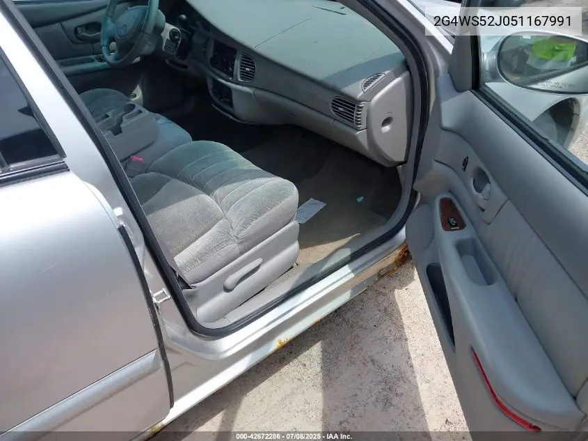 2005 Buick Century VIN: 2G4WS52J051167991 Lot: 42672286