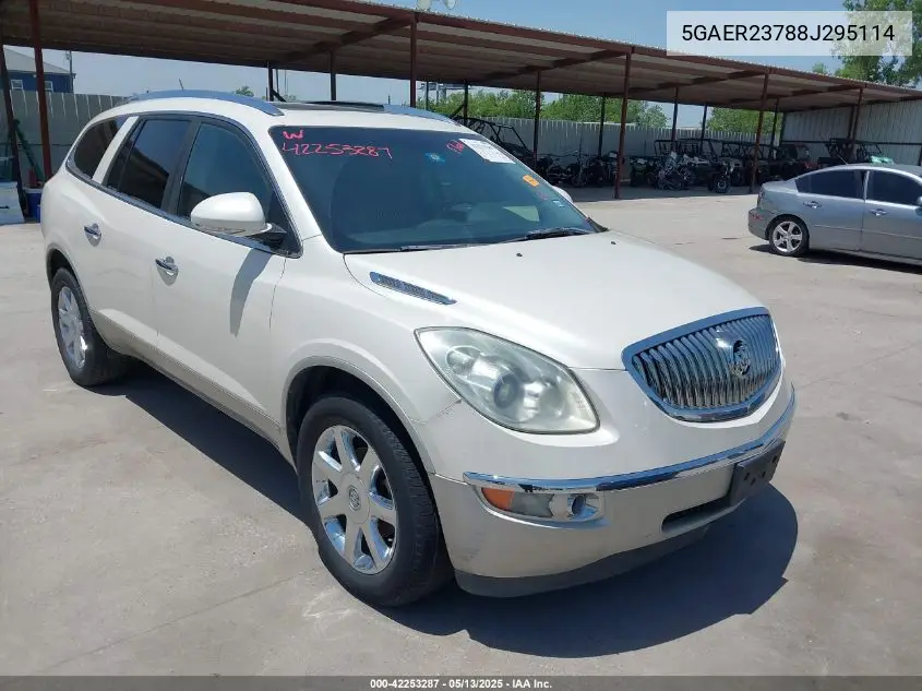 2008 Buick Enclave Cxl VIN: 5GAER23788J295114 Lot: 42253287
