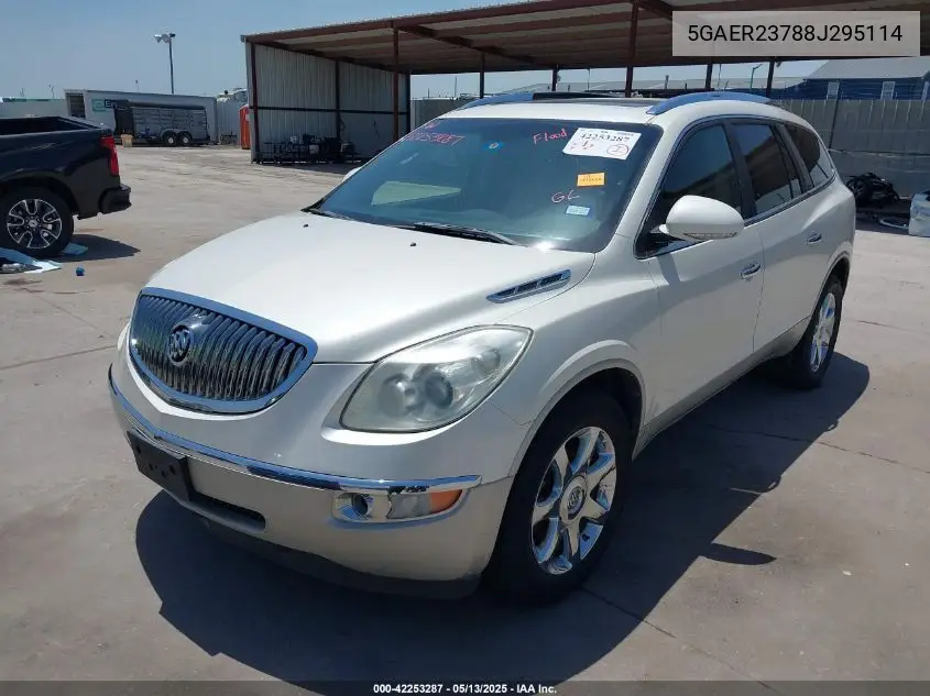 2008 Buick Enclave Cxl VIN: 5GAER23788J295114 Lot: 42253287