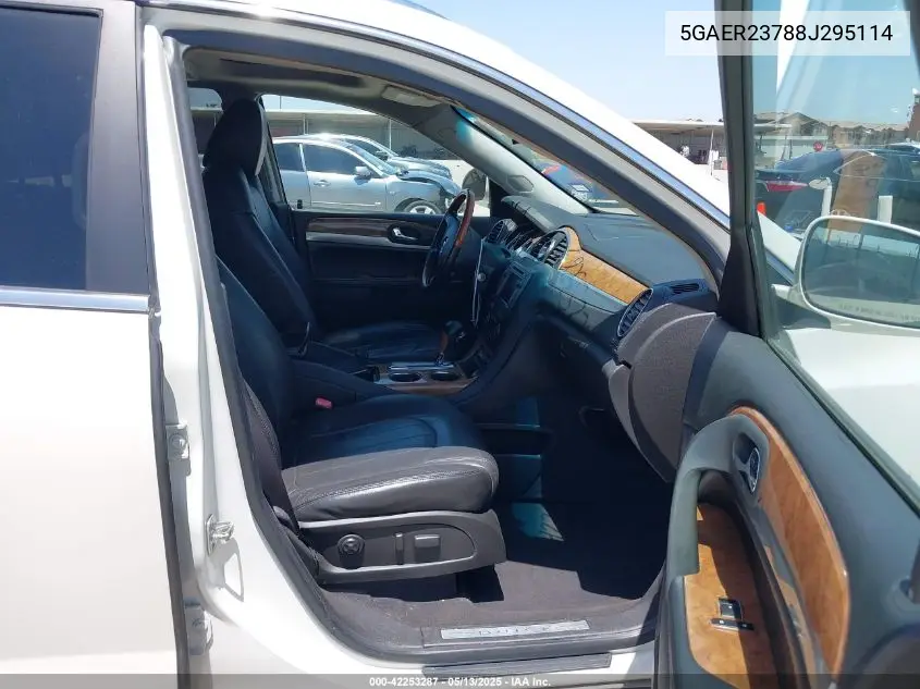 2008 Buick Enclave Cxl VIN: 5GAER23788J295114 Lot: 42253287