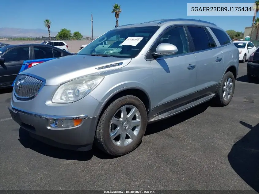 2009 Buick Enclave Cxl VIN: 5GAER23D89J175434 Lot: 42585852