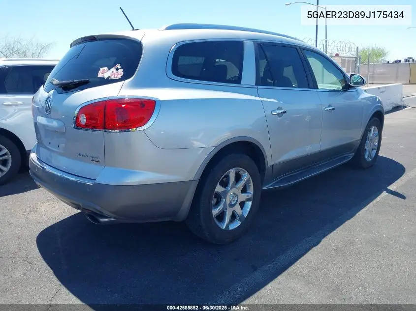 2009 Buick Enclave Cxl VIN: 5GAER23D89J175434 Lot: 42585852