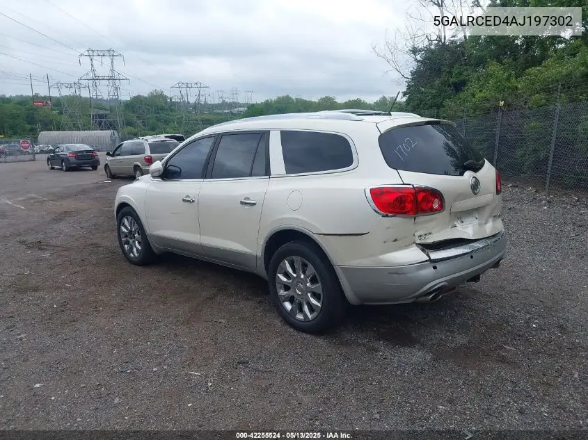 2010 Buick Enclave 2Xl VIN: 5GALRCED4AJ197302 Lot: 42255524