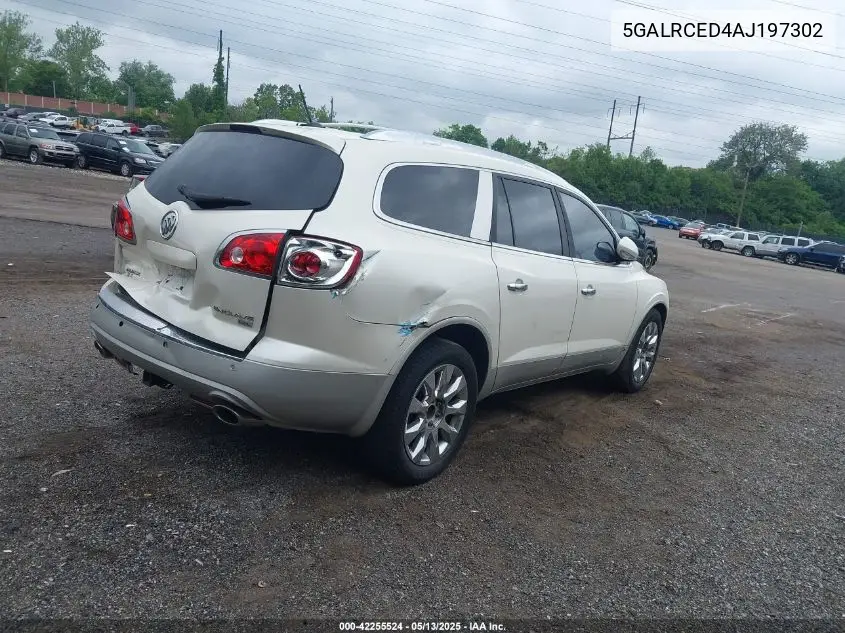 2010 Buick Enclave 2Xl VIN: 5GALRCED4AJ197302 Lot: 42255524