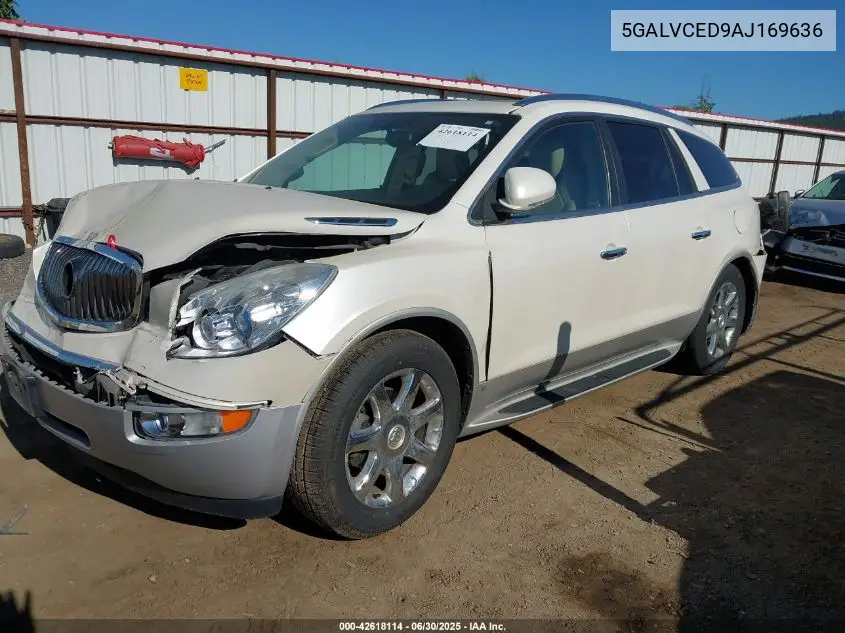 2010 Buick Enclave Cxl VIN: 5GALVCED9AJ169636 Lot: 42618114