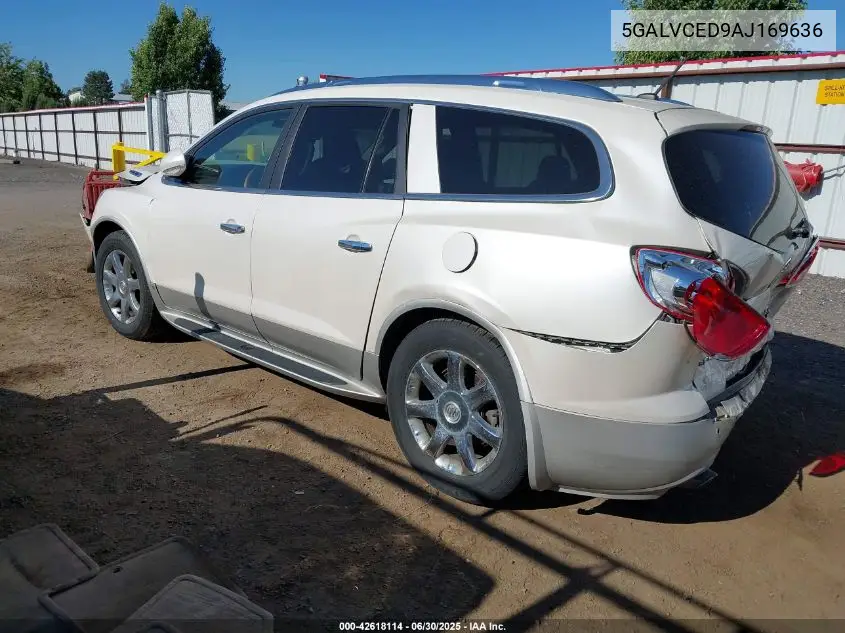 2010 Buick Enclave Cxl VIN: 5GALVCED9AJ169636 Lot: 42618114