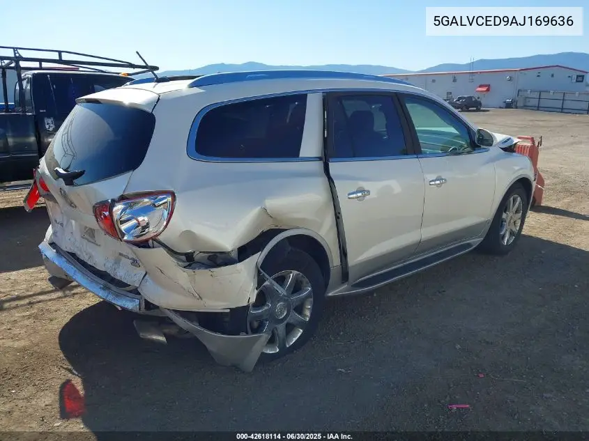 2010 Buick Enclave Cxl VIN: 5GALVCED9AJ169636 Lot: 42618114