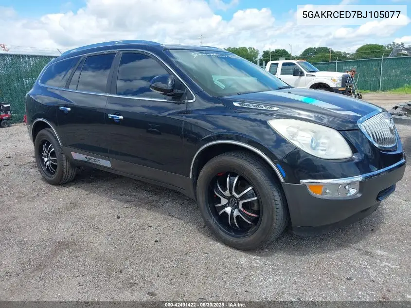 2011 Buick Enclave 2Xl VIN: 5GAKRCED7BJ105077 Lot: 42491422