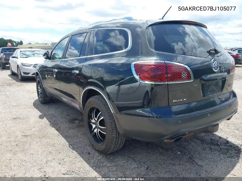 2011 Buick Enclave 2Xl VIN: 5GAKRCED7BJ105077 Lot: 42491422
