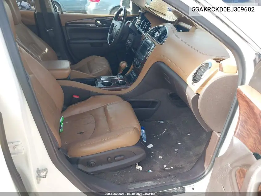 2014 Buick Enclave Premium VIN: 5GAKRCKD0EJ309602 Lot: 42620626