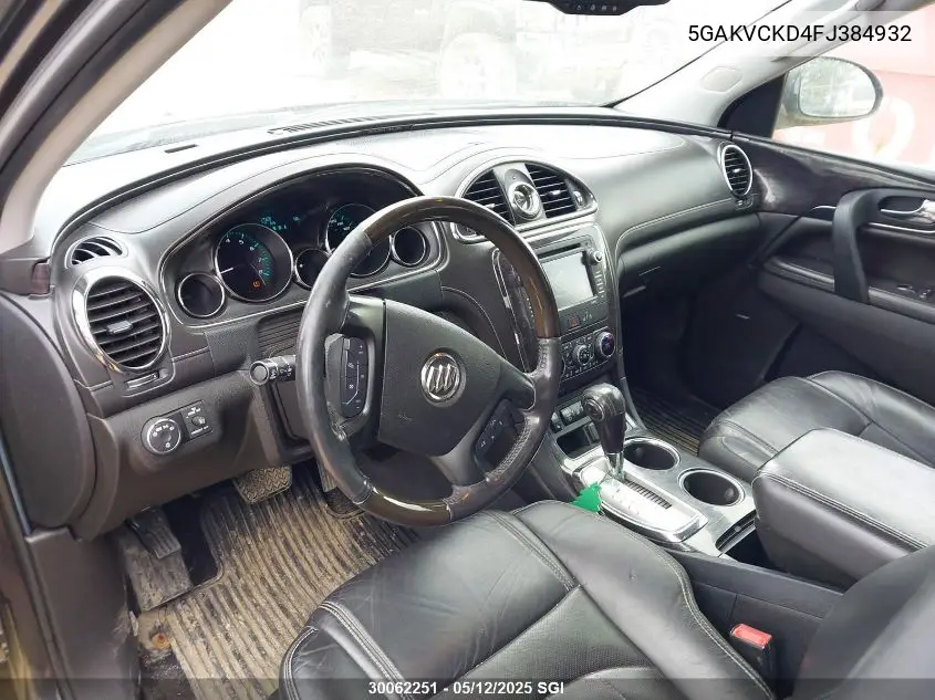 2015 Buick Enclave Premium VIN: 5GAKVCKD4FJ384932 Lot: 30062251