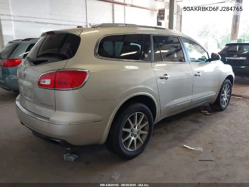 2015 Buick Enclave Leather VIN: 5GAKRBKD6FJ284765 Lot: 42625182