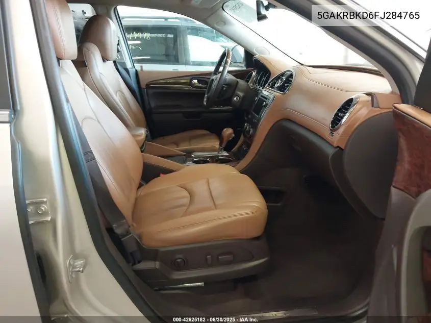 2015 Buick Enclave Leather VIN: 5GAKRBKD6FJ284765 Lot: 42625182