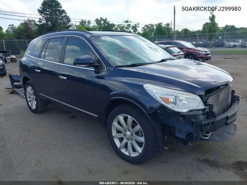 2015 Buick Enclave Premium VIN: 5GAKRCKD0FJ299980 Lot: 42633611