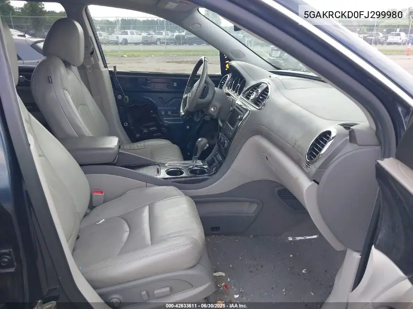 2015 Buick Enclave Premium VIN: 5GAKRCKD0FJ299980 Lot: 42633611