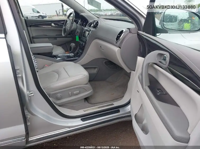 2017 Buick Enclave Leather VIN: 5GAKVBKDXHJ133880 Lot: 42258521