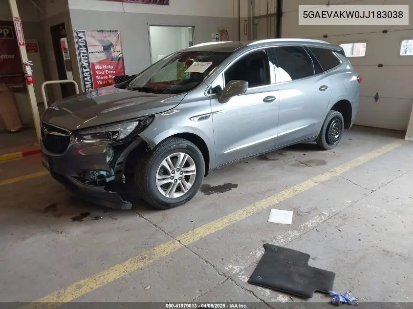 2018 Buick Enclave Essence VIN: 5GAEVAKW0JJ183038 Lot: 41979013