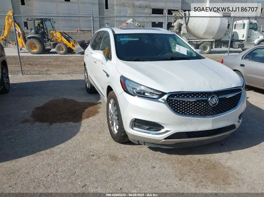 2018 Buick Enclave Avenir VIN: 5GAEVCKW5JJ186707 Lot: 42565229