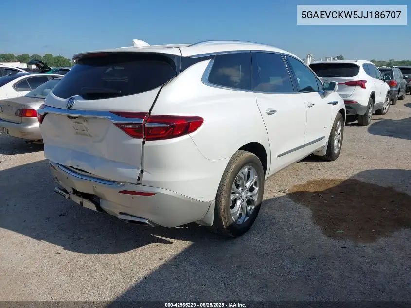 2018 Buick Enclave Avenir VIN: 5GAEVCKW5JJ186707 Lot: 42565229