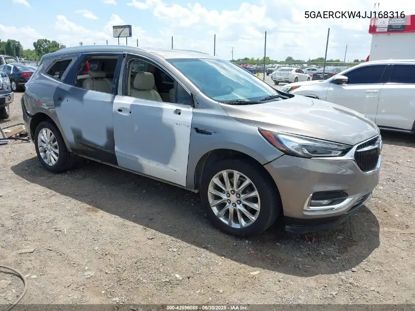 2018 Buick Enclave Premium VIN: 5GAERCKW4JJ168316 Lot: 42596088